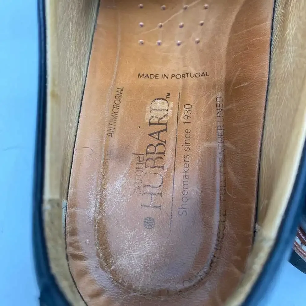 Samuel Hubbard Black Cap Toe Oxfords | Size 9
